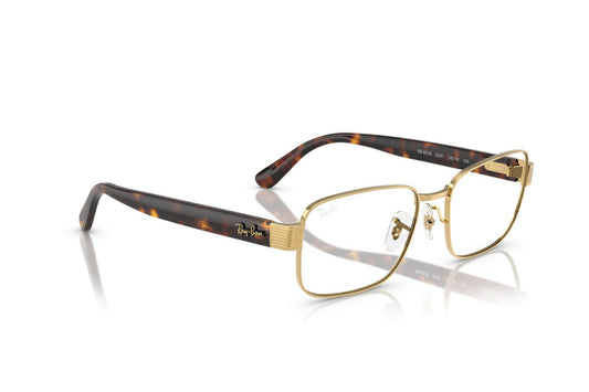 Lentes Para Graduación Ray Ban RX6529 Metal Dorado