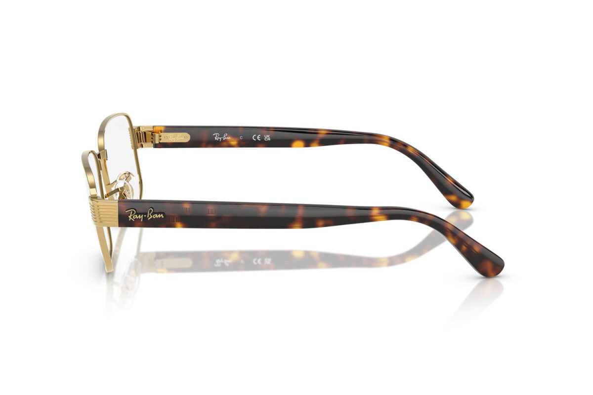 Lentes Para Graduación Ray Ban RX6529 Metal Dorado