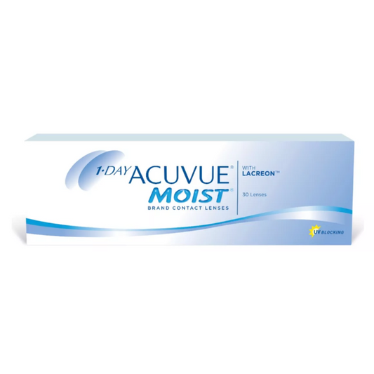 Lentes de Contacto 1-DAY ACUVUE MOIST® con LACREON® Esféricos