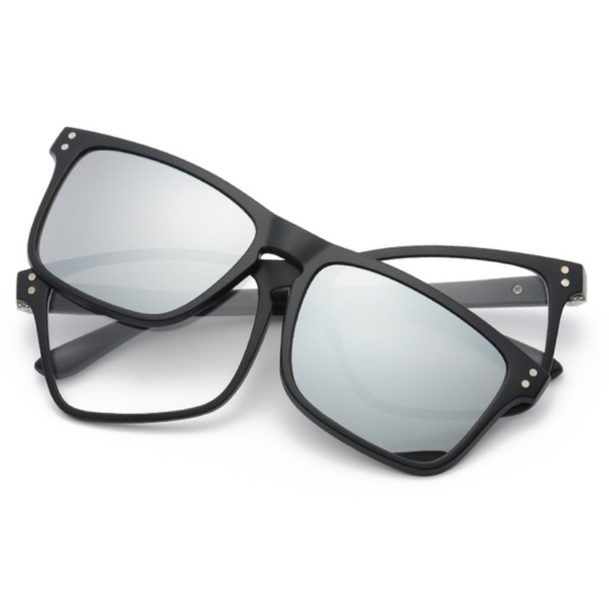 rectangular clip en anteojos de protección UV400 gafas